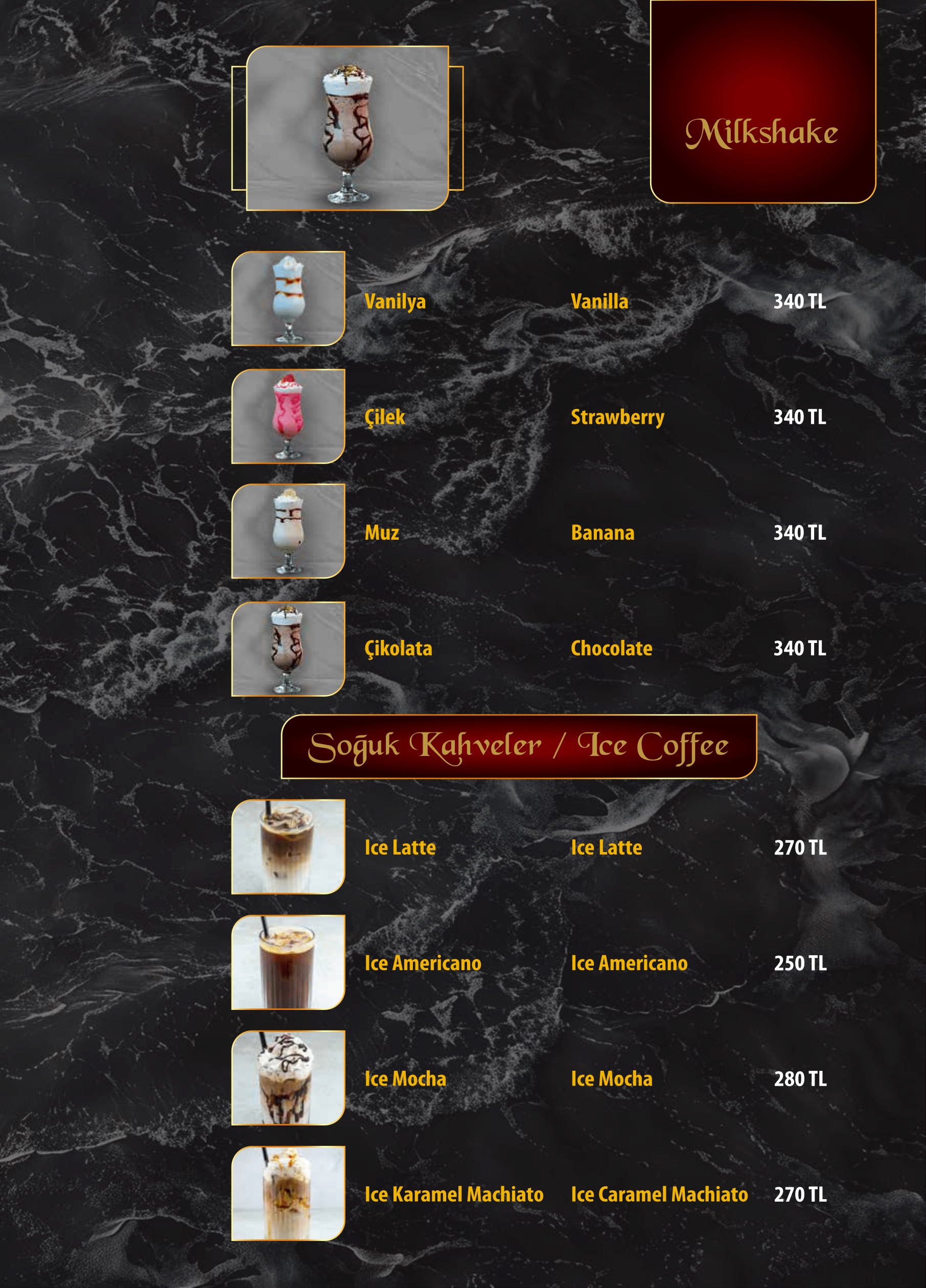Menu Page 12